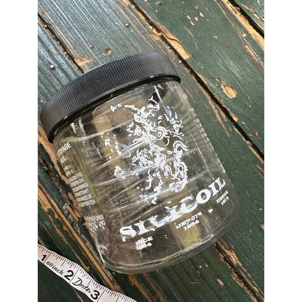 Silicoil Spring Brush Cleaner Glass Tank with Aluminum Coil for Artists A3518
